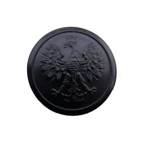 Кнопка адміністративний малюнок 16 мм - Чорний