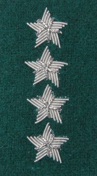 Військове звання на берет Війська Польського зелений – старший штабний хорунжий