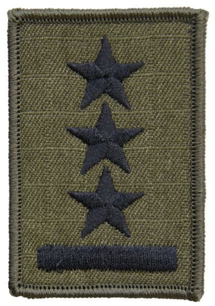 Stopień na czapkę służbową letnią Straży Granicznej - porucznik