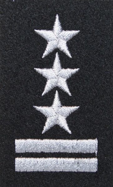 Військове звання на берет Війська Польського чорний – полковник