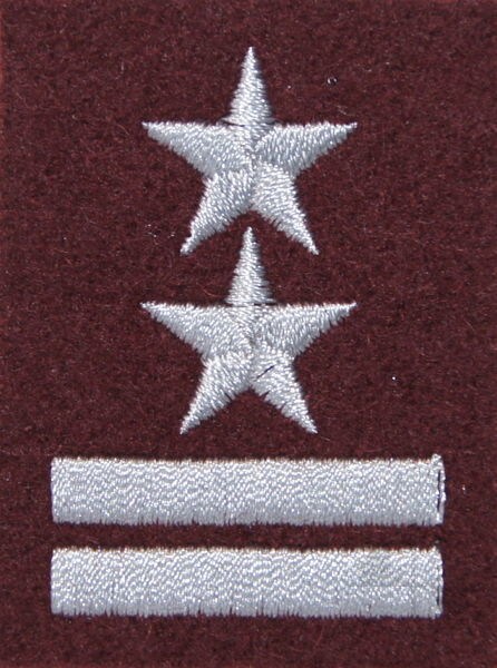 Військове звання на берет Війська Польського бордовий – підполковник