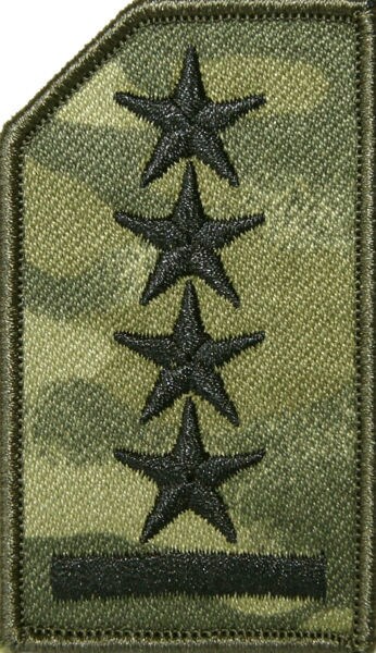 Військове звання на польовий кашкет – зразок SG14 – капітан