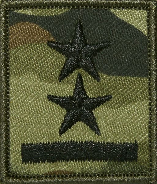 Військове звання на польовий кашкет – зразок SG14 – підпоручник
