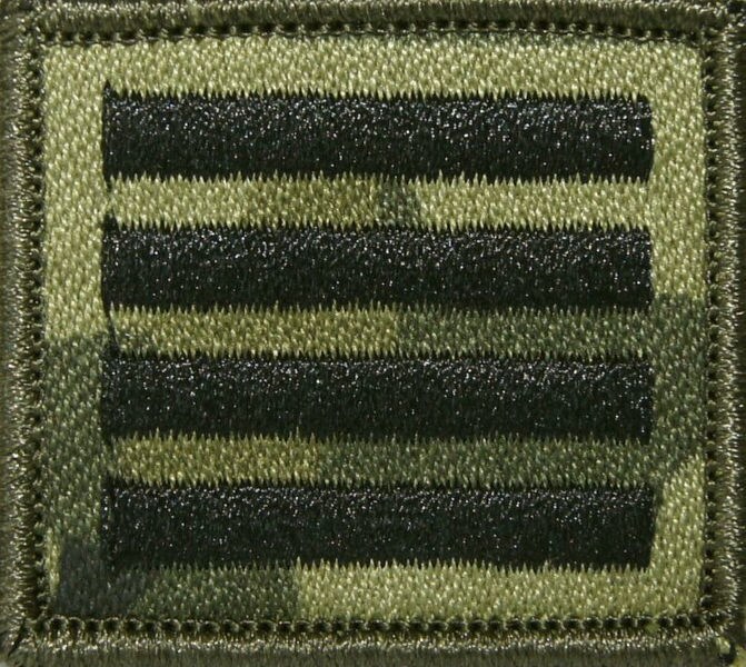 Військове звання на польовий кашкет – зразок SG14 – взводний