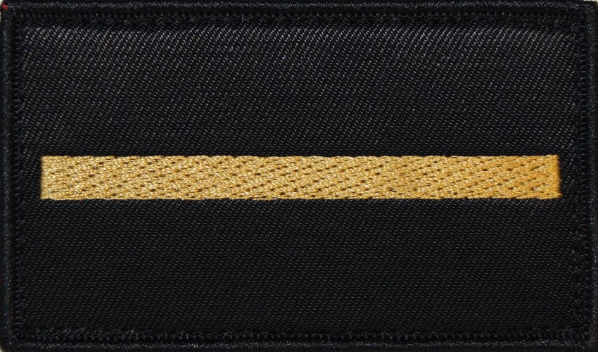 Знак розрізнення для казарменої форми одягу - Державної пожежної охорони - старший пожежник