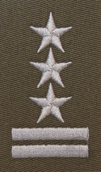 Військове звання на пілотку кольору хакі - полковник