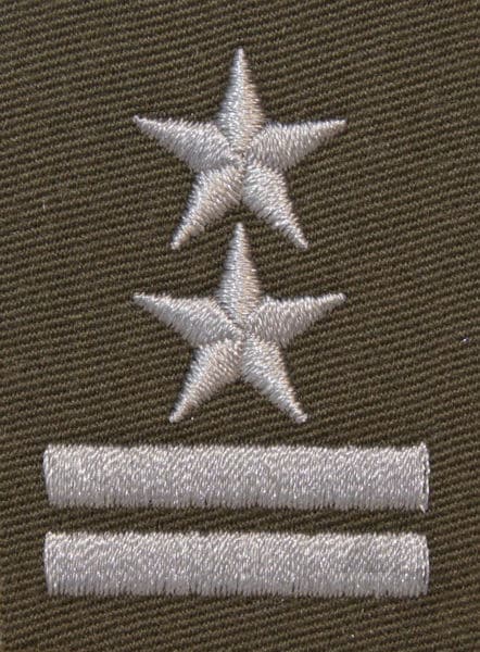Військове звання на парадну пілотку Сухопутних Військ в кольорі хакі – підполковник