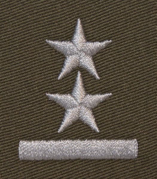 Військове звання на пілотку кольору хакі – підпоручник