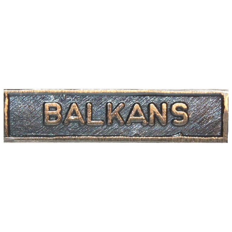 Значок на орденську планку - Balkans