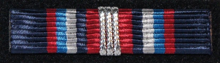 Baretka - srebrny Krzyż Zasługi Orderu Św. Floriana