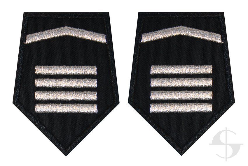Петлиці для форменого одягу Добровільної пожежної охорони - командир відділу