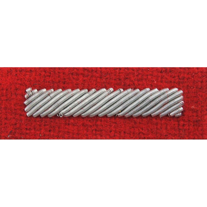 Stopień na beret WP szkarłatny haft bajorkiem - starszy szeregowy