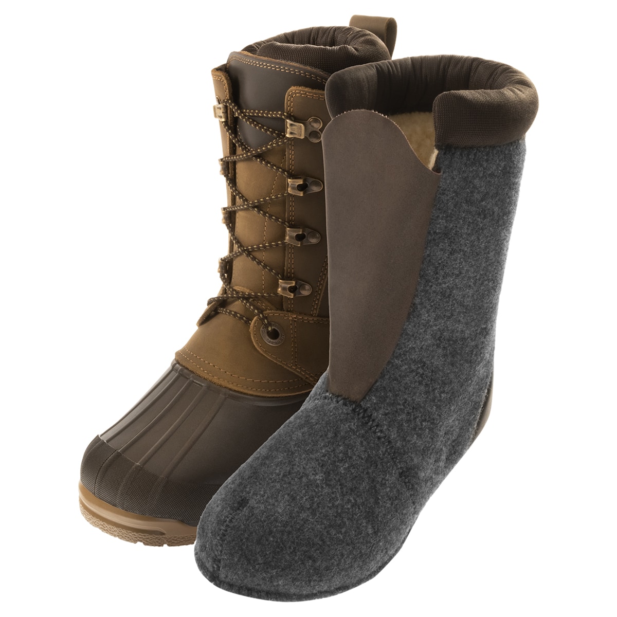 Buty śniegowce Demar Caribou PRO - Olive Brown