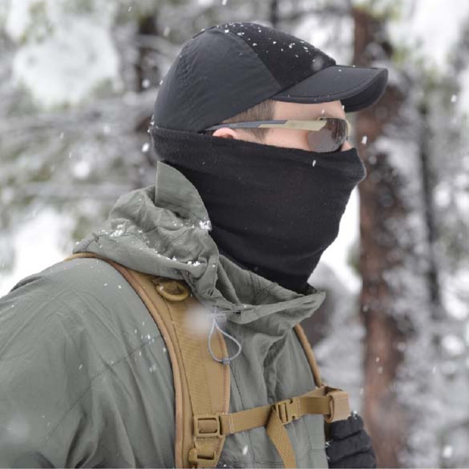 Czapka z daszkiem Helikon-Tex Folding Outdoor Cap - Black