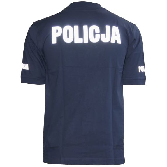 Поліцейська темно-синя футболка