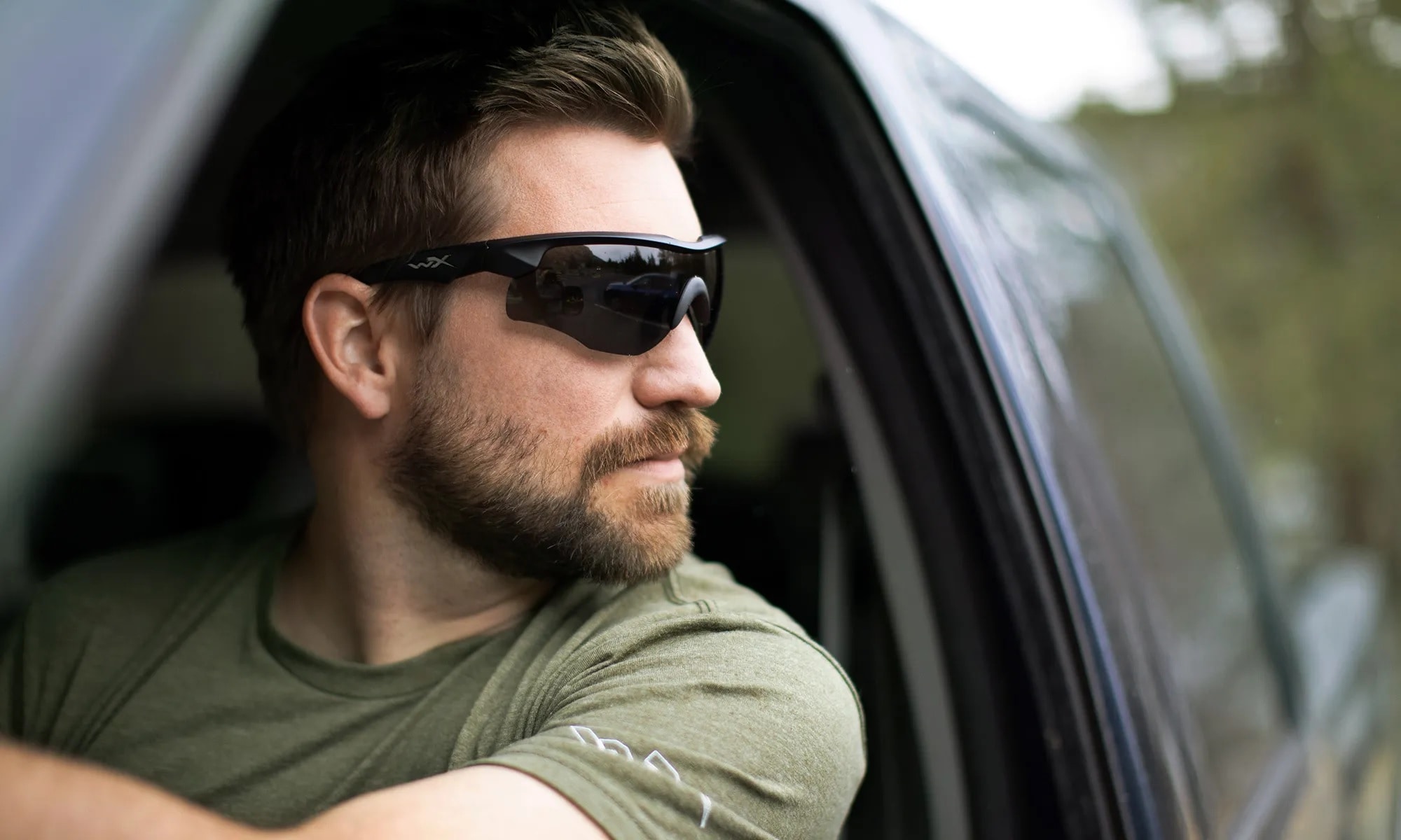 Тактичні окуляри Wiley X Rogue Comm Set 3in1 - Matte Black