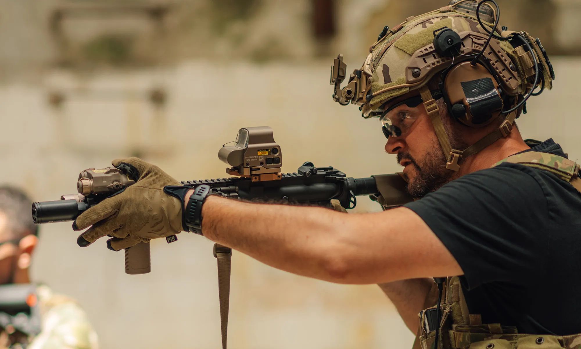 Тактичні окуляри Wiley X Rogue Comm Set 3in1 - Matte Black