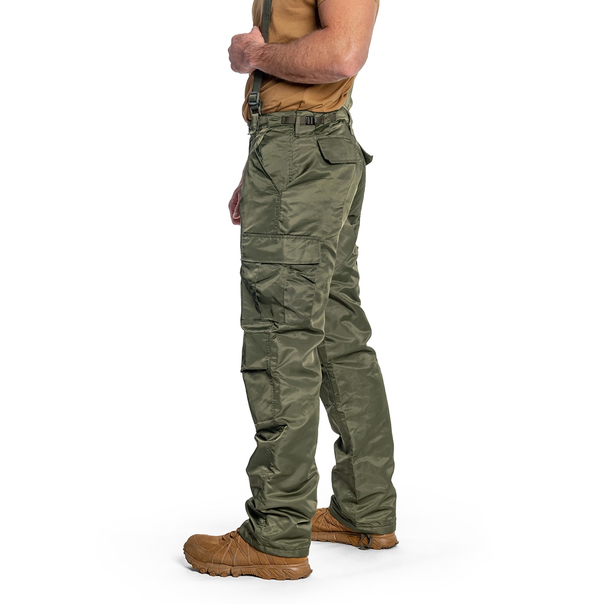 Spodnie ocieplane Brandit Thermo Pants Next Generation - Olive