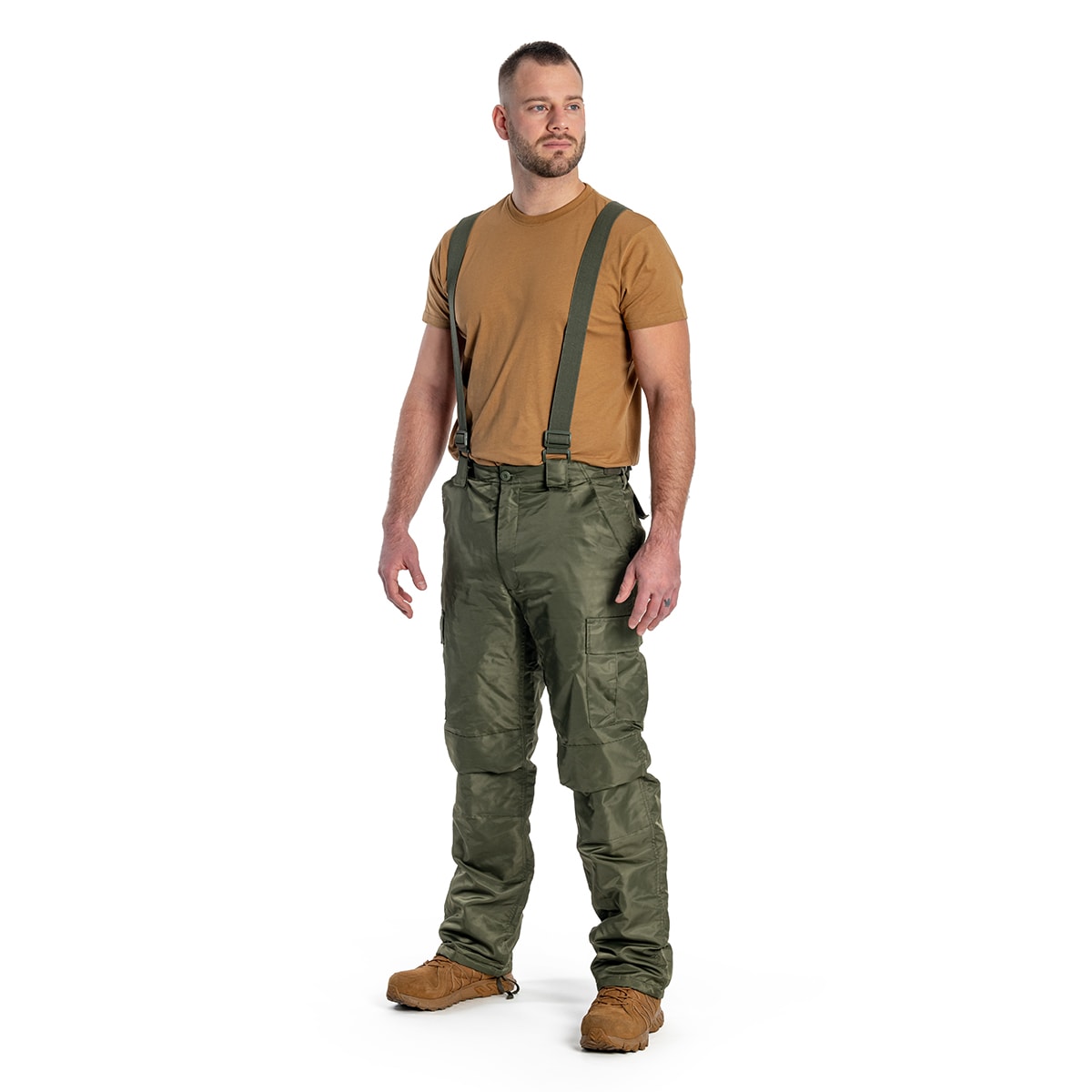 Spodnie ocieplane Brandit Thermo Pants Next Generation - Olive