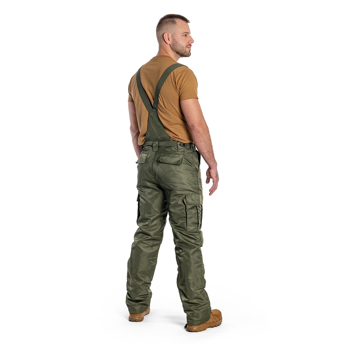 Spodnie ocieplane Brandit Thermo Pants Next Generation - Olive