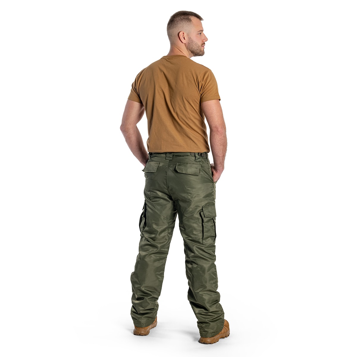 Spodnie ocieplane Brandit Thermo Pants Next Generation - Olive