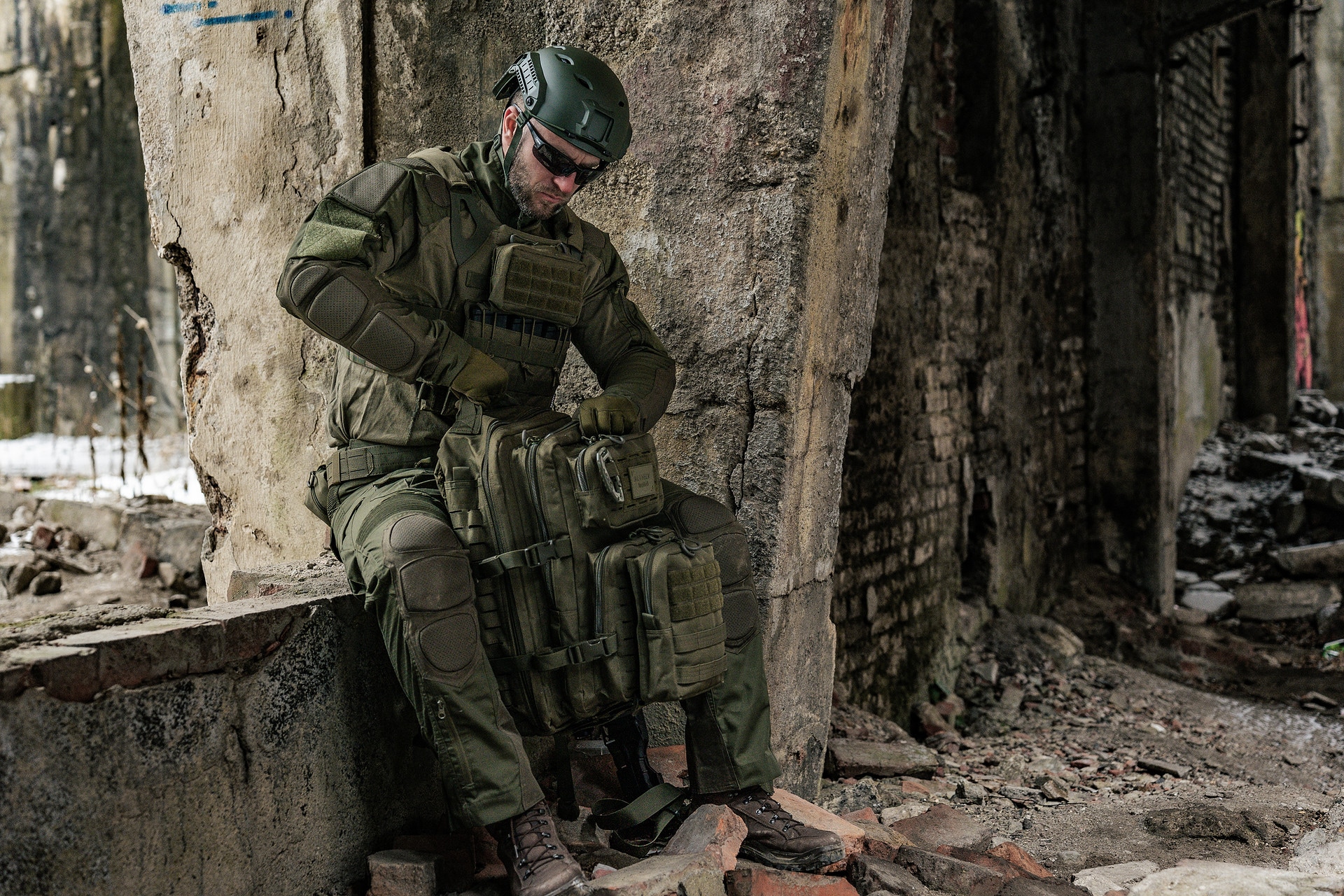 Тактичні рукавиці M-Tac Scout Tactical Mk.2 - Olive