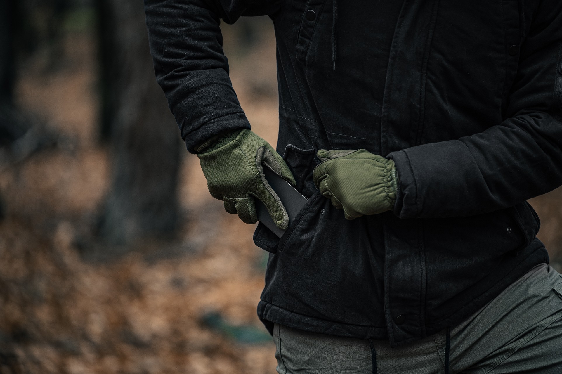 Тактичні рукавиці M-Tac Scout Tactical Mk.2 - Olive
