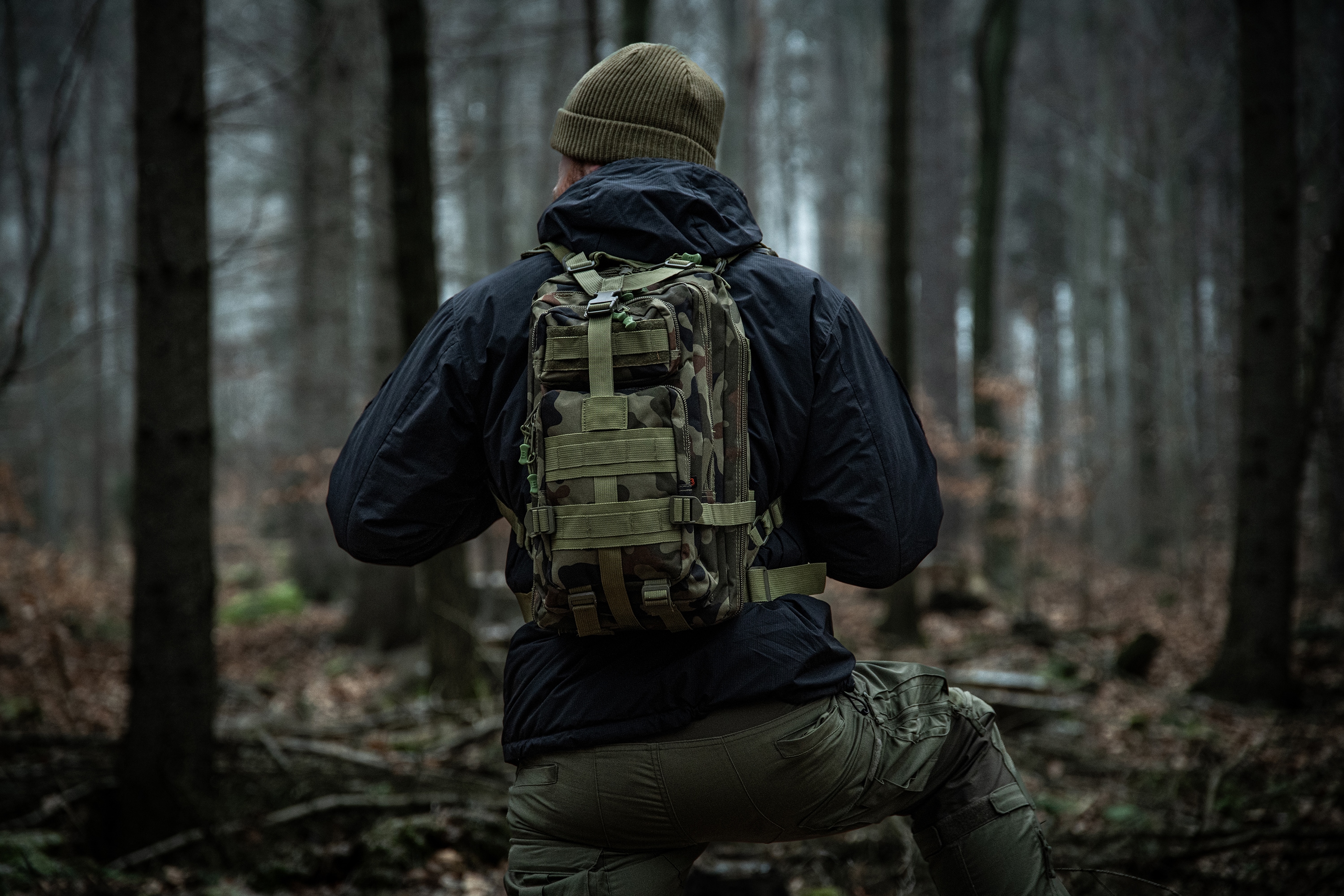 Plecak Badger Outdoor Recon 25 l - wz.93 Pantera PL Woodland