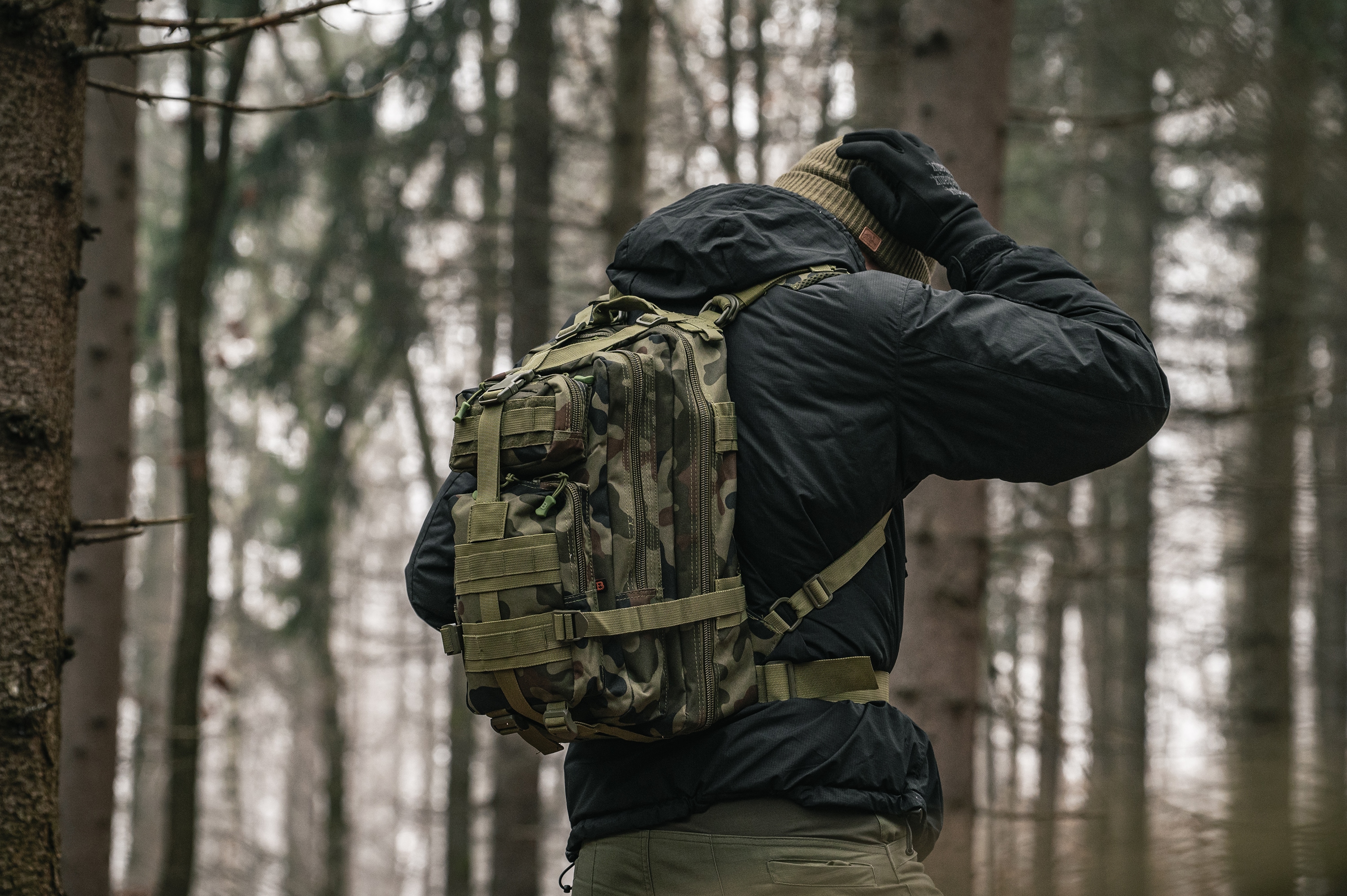 Plecak Badger Outdoor Recon 25 l - wz.93 Pantera PL Woodland