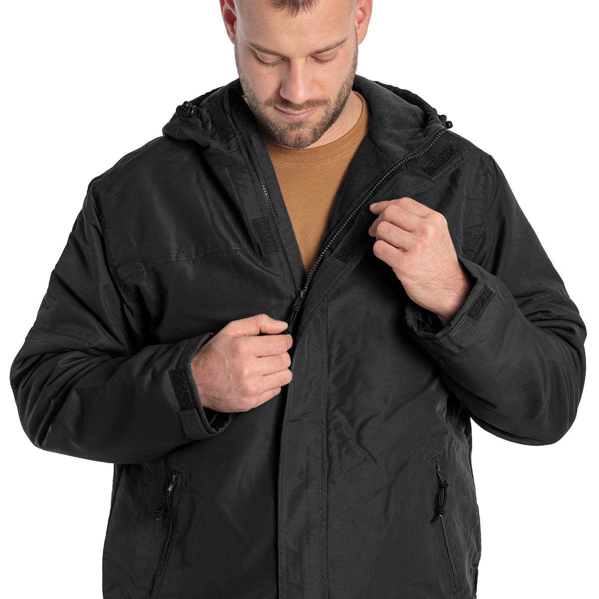Kurtka Brandit Windbreaker Frontzip - Black
