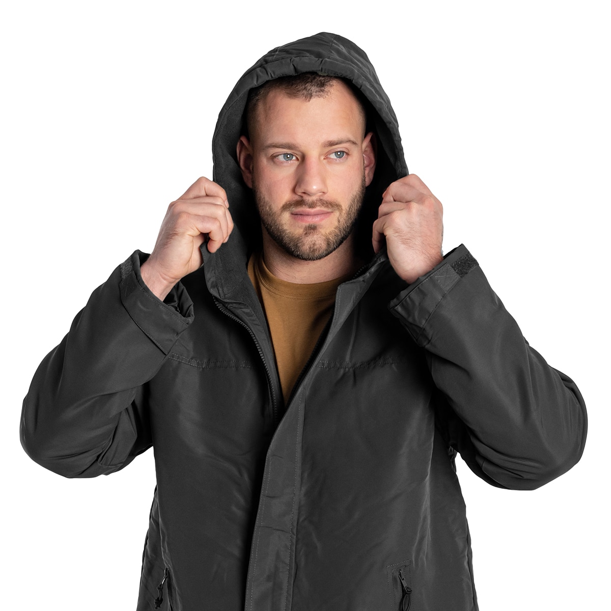 Kurtka Brandit Windbreaker Frontzip - Black