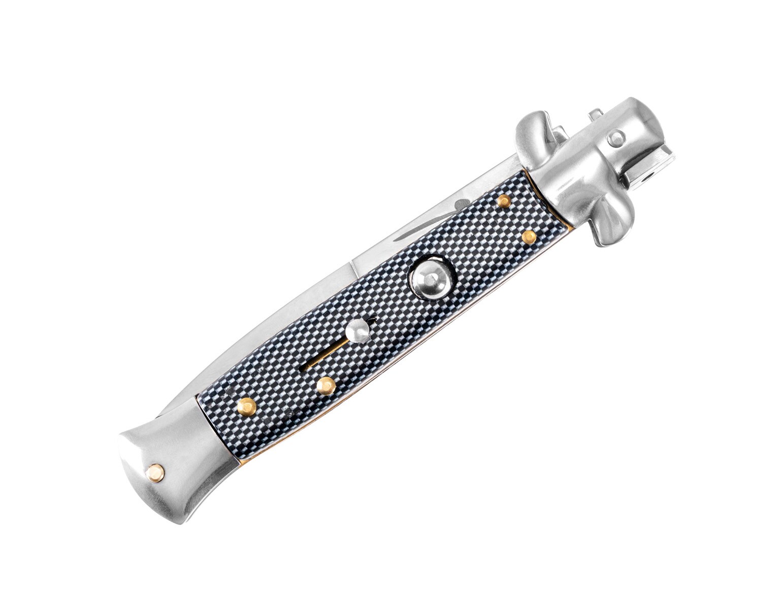 Nóż sprężynowy Sayre Mafia Stiletto Carbon