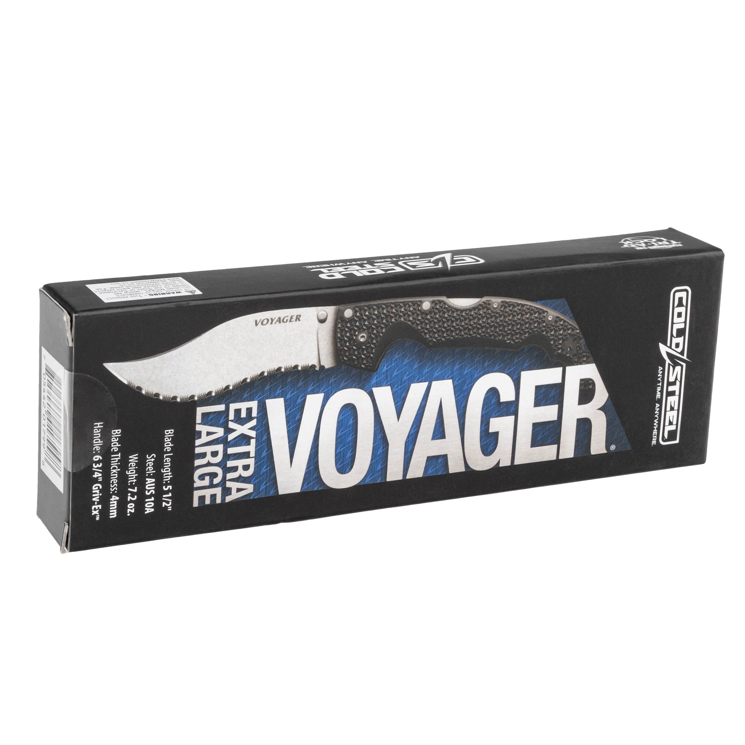 Nóż składany Cold Steel Voyager Vaquero XL Serrated AUS-10A