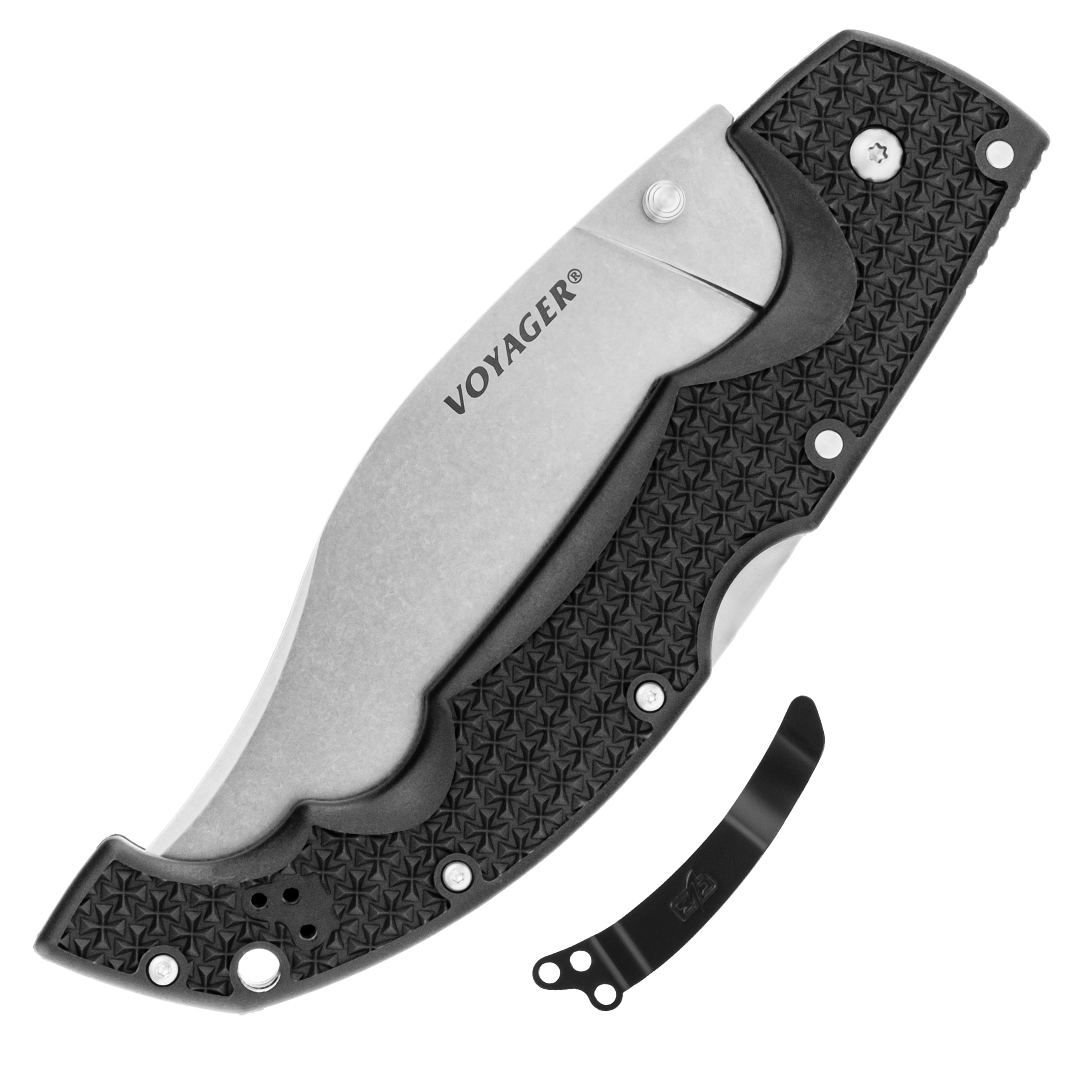 Nóż składany Cold Steel Voyager Vaquero XL Serrated AUS-10A