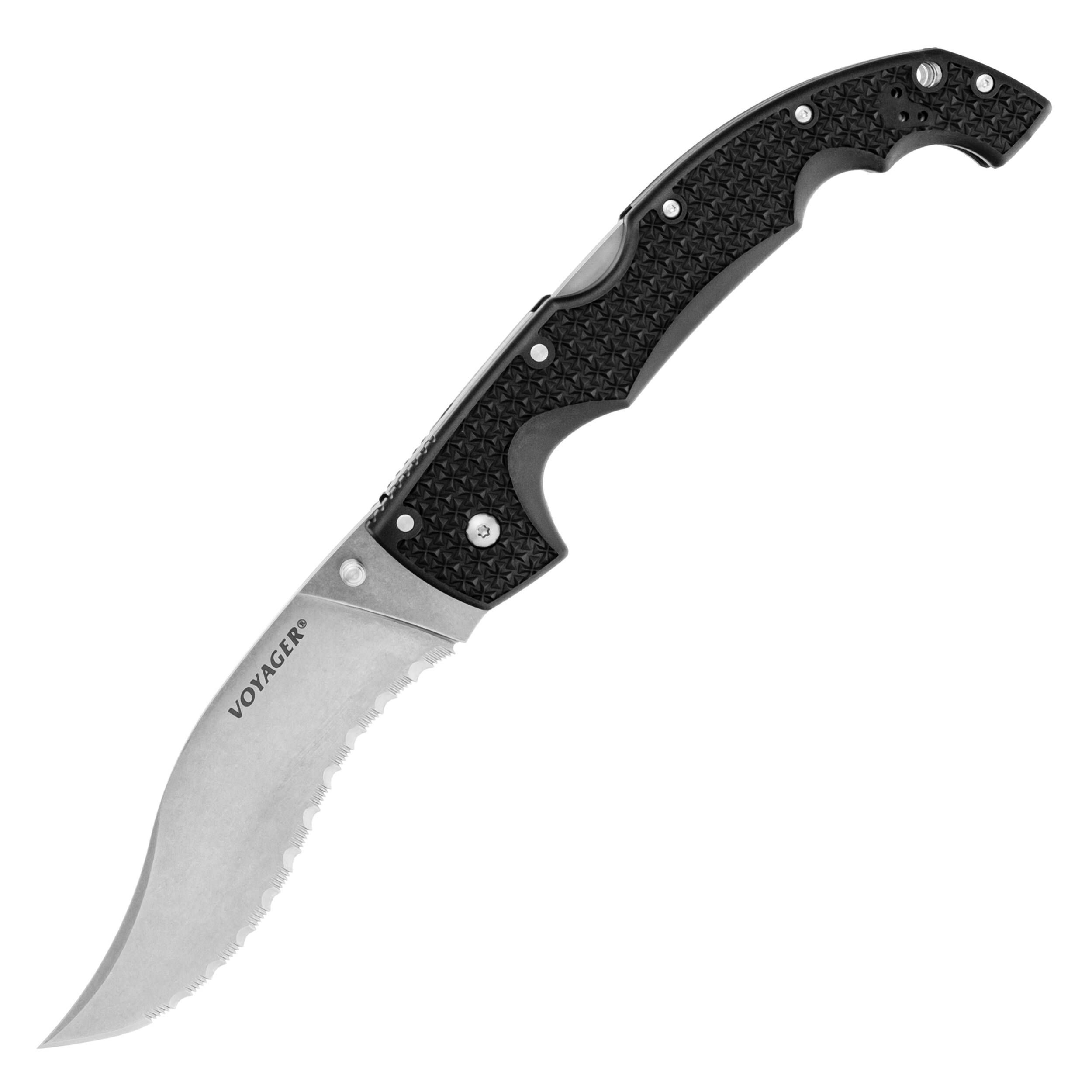 Складаний ніж Cold Steel Voyager Vaquero XL Serrated AUS-10A