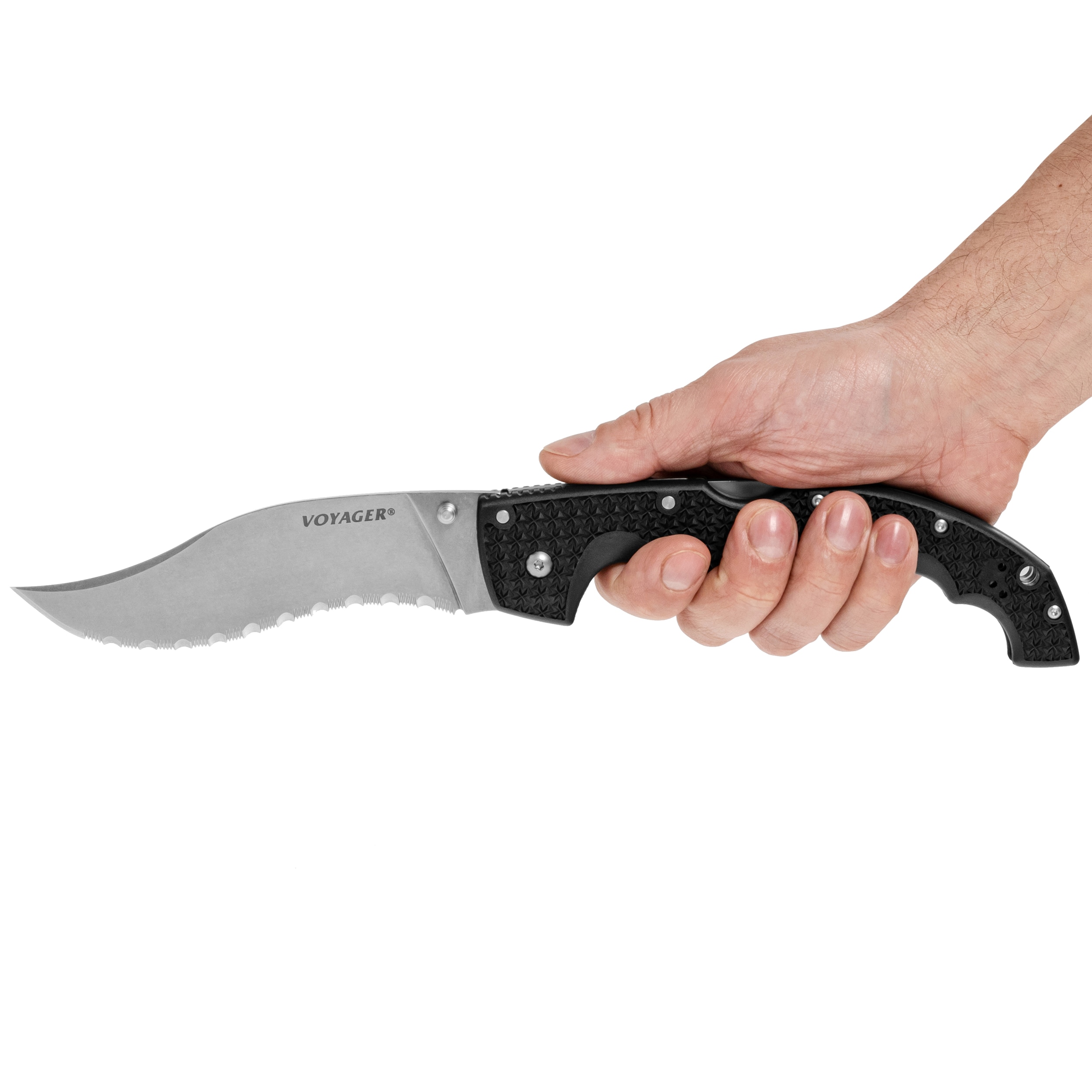 Nóż składany Cold Steel Voyager Vaquero XL Serrated AUS-10A