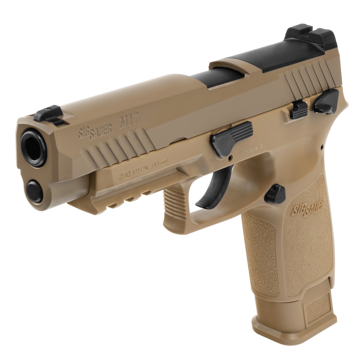 Пневматичний пістолет Sig Sauer P320 M17 US Army 4,5 мм - Coyote