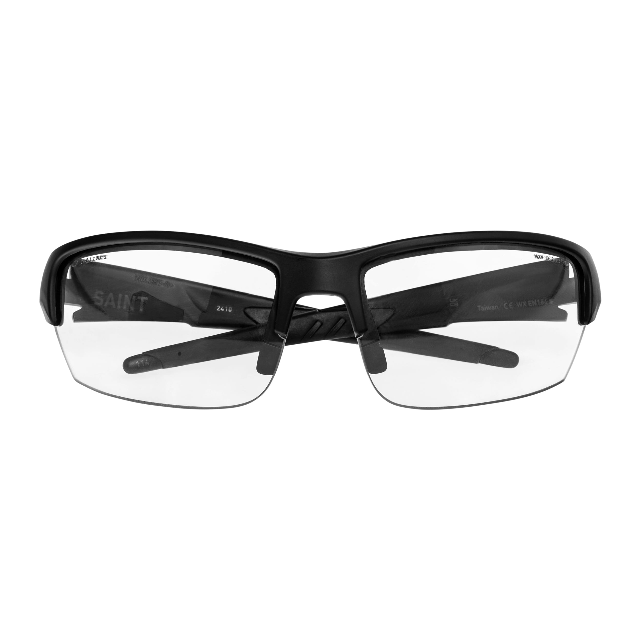 Okulary taktyczne Wiley X Saint Grey/Clear Matte - Black Frame