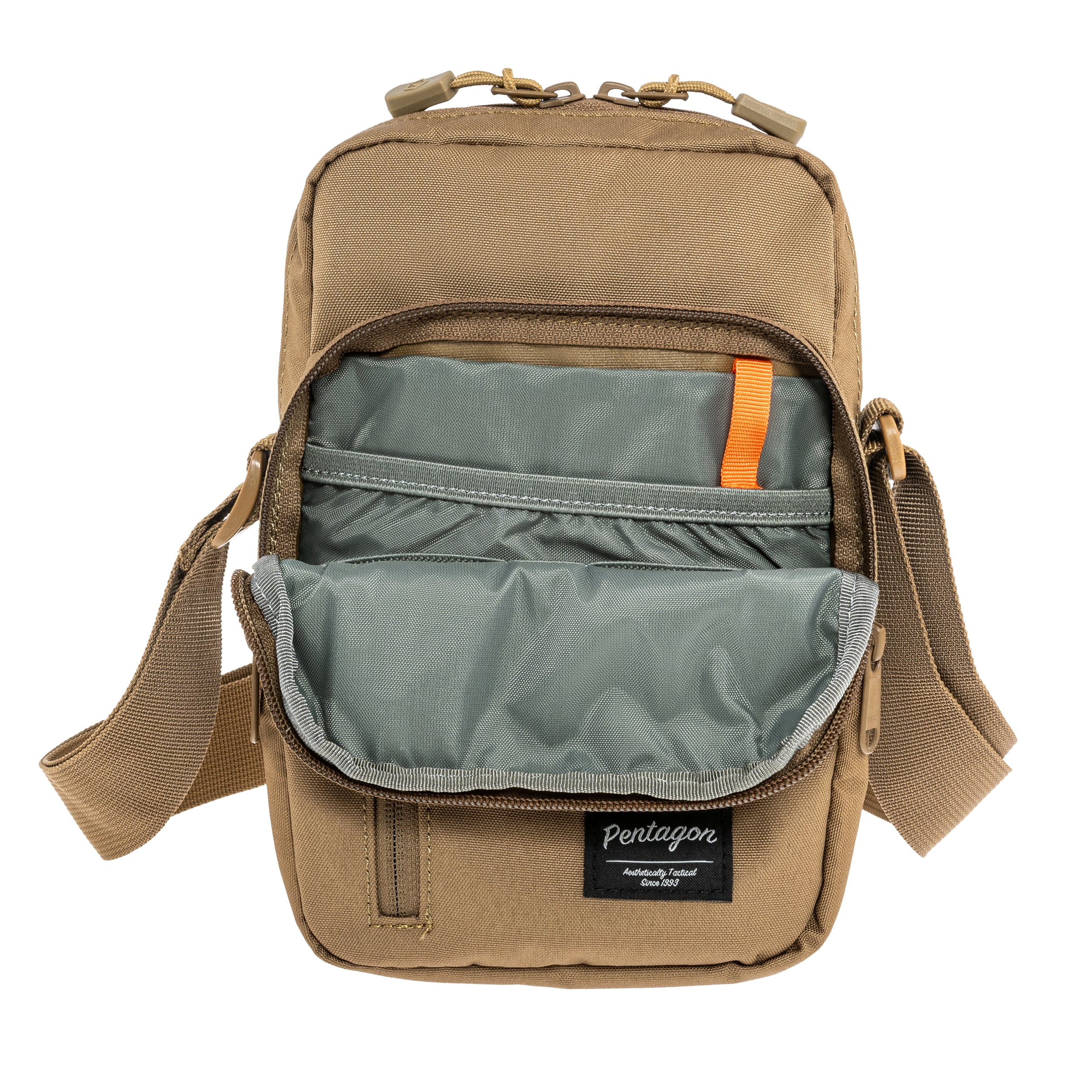 Torba na ramię Pentagon Kleos Messenger 2,4 l - Coyote
