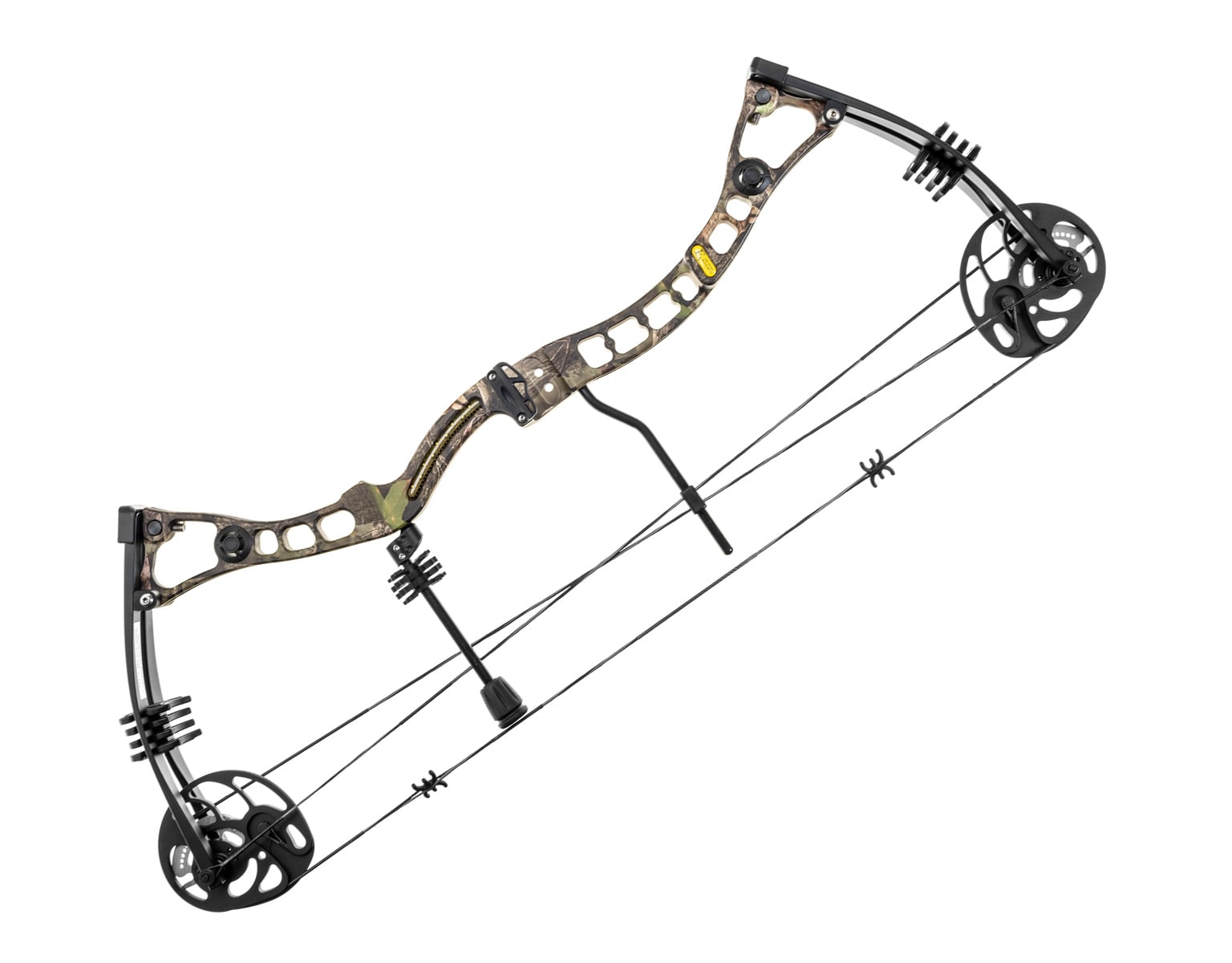 Łuk bloczkowy Poe Lang Axis 2.5 - folium camo