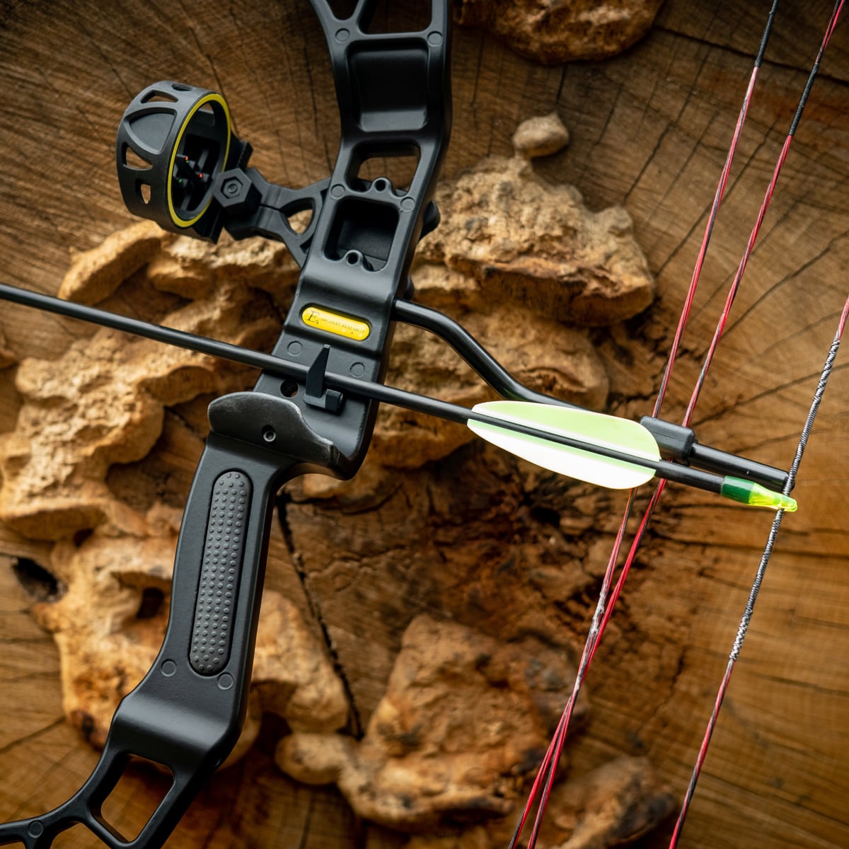 Łuk bloczkowy Poe Lang Rex Quad - czarny