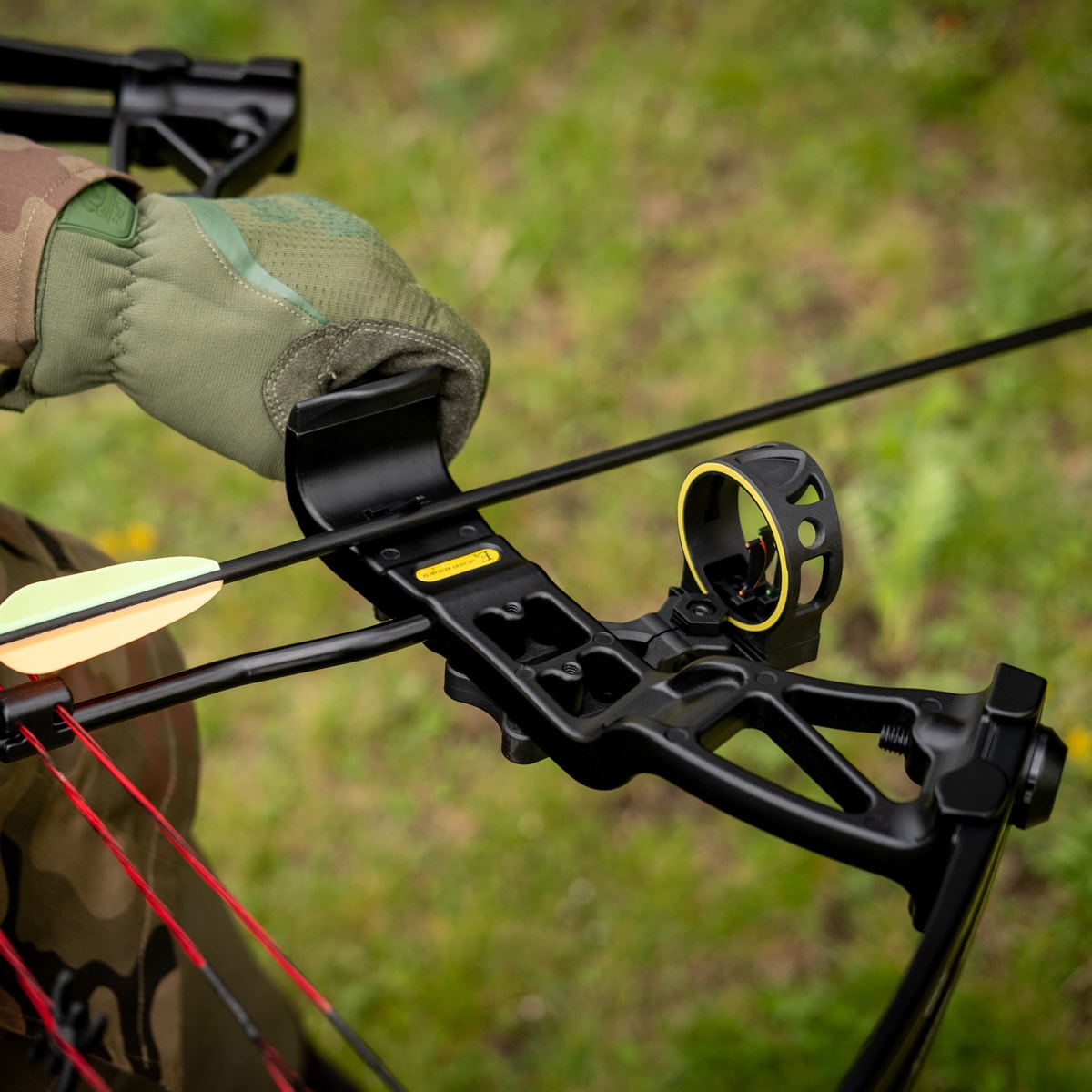 Łuk bloczkowy Poe Lang Rex Quad - czarny