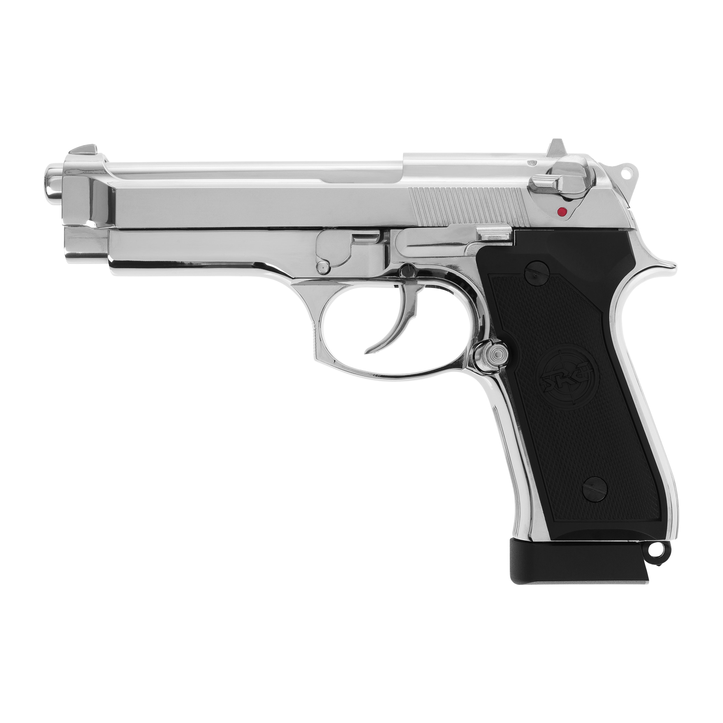 Pistolet GBB SRC SR92 - Srebrny