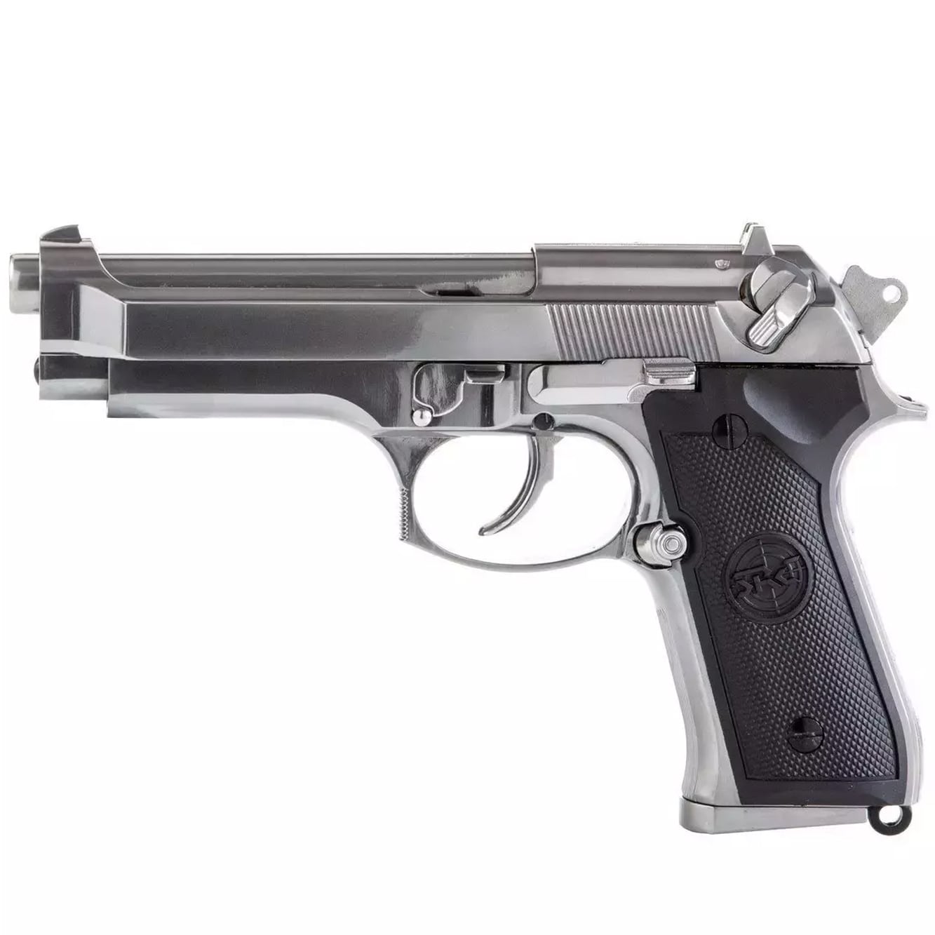 Пістолет GBB SRC SR92 - сріблястий