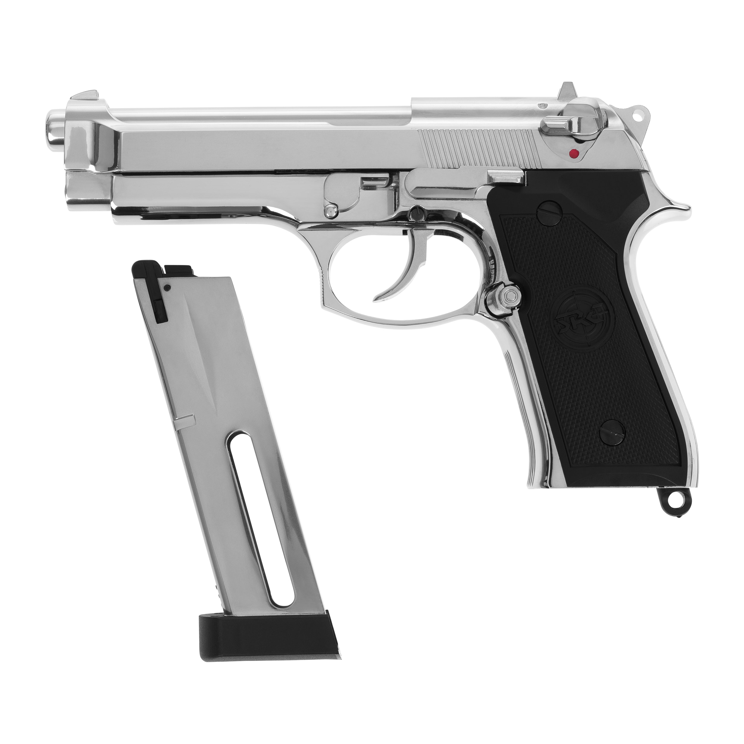 Pistolet GBB SRC SR92 - Srebrny