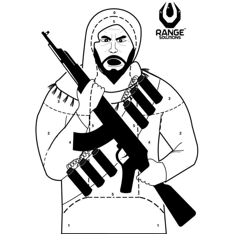 Диски силуетні RS-Terrorist - упаковка 50 шт.