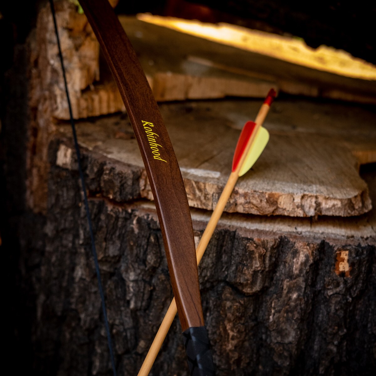 Łuk klasyczny Poe Lang Robin Hood longbow - wooden - zestaw