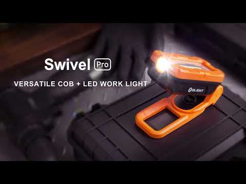 Lampa Olight Swivel Pro Orange - 1100 lumenów