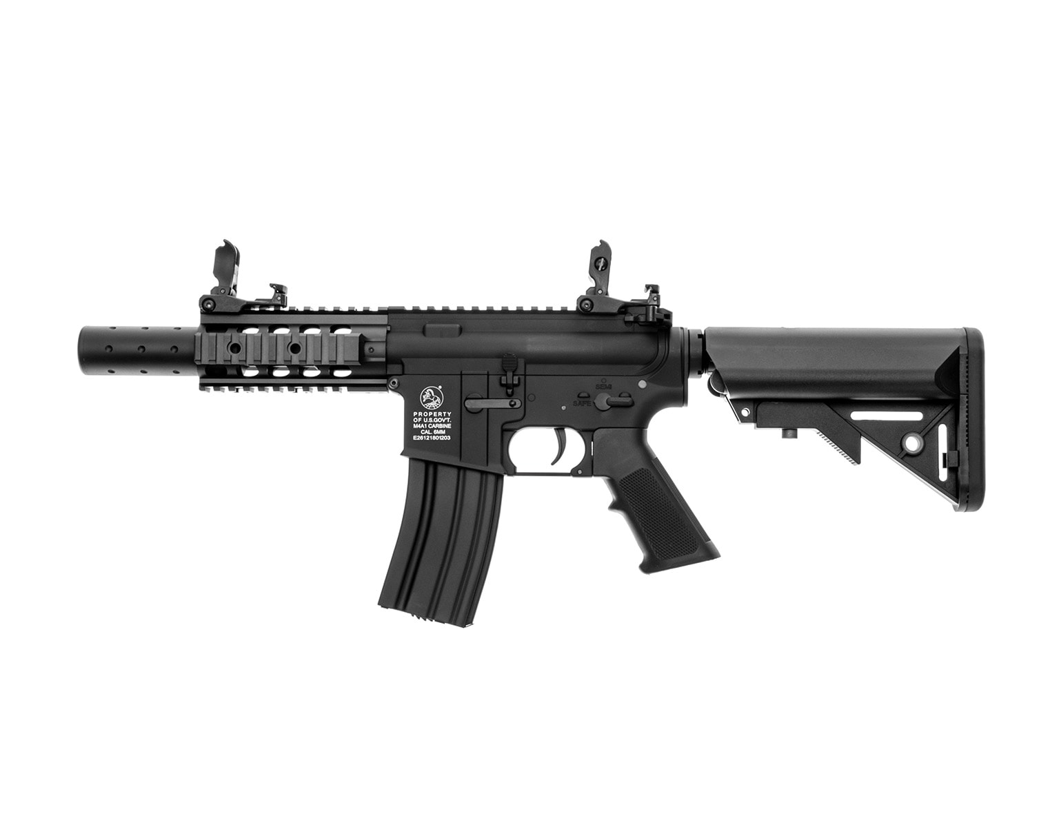 Штурмова гвинтівка AEG Colt M4 Special Forces Mini - чорний