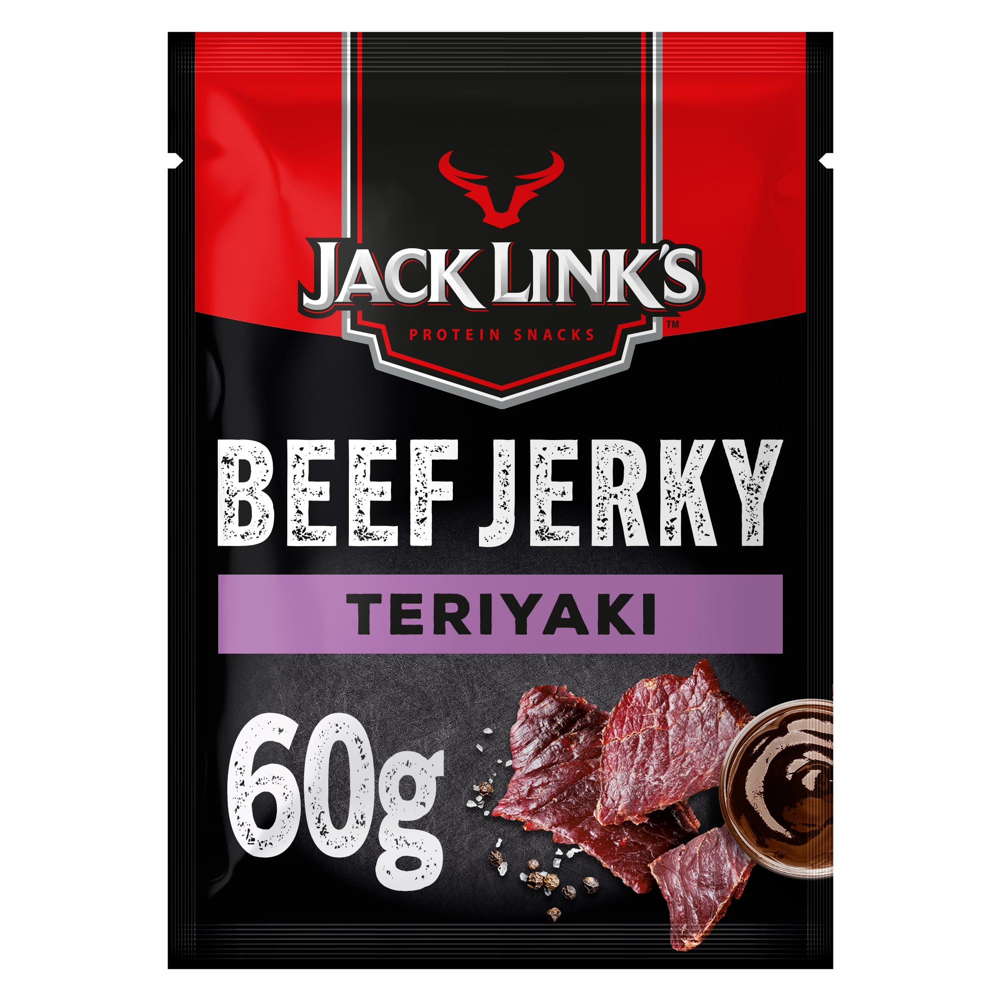 В'ялена яловичина Jack Links Beef Jerky Teriyaki New 60 г
